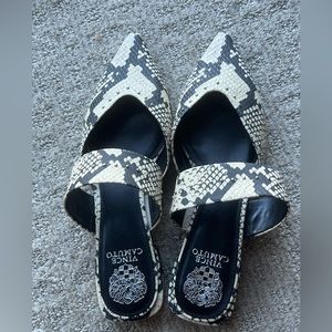 Vince Camuto Snake Print Flats